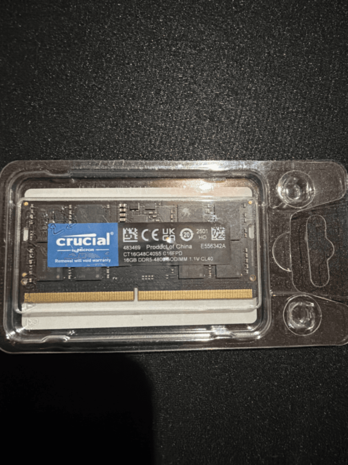 Hardware CORSAIR Corsair Vengeance 16GB DDR5, seminovo