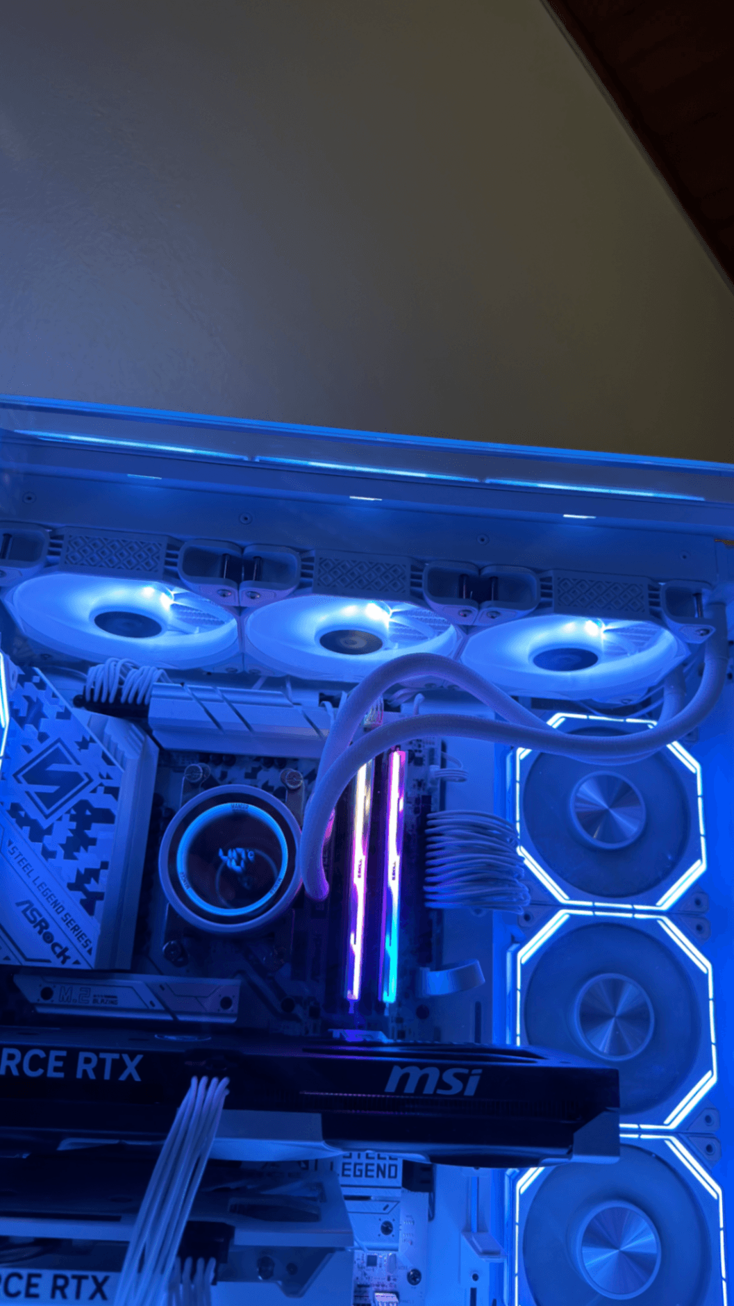 Hardware Water Cooler Mancer Mystic Branco, MCR-MTC360-WH01, seminovo