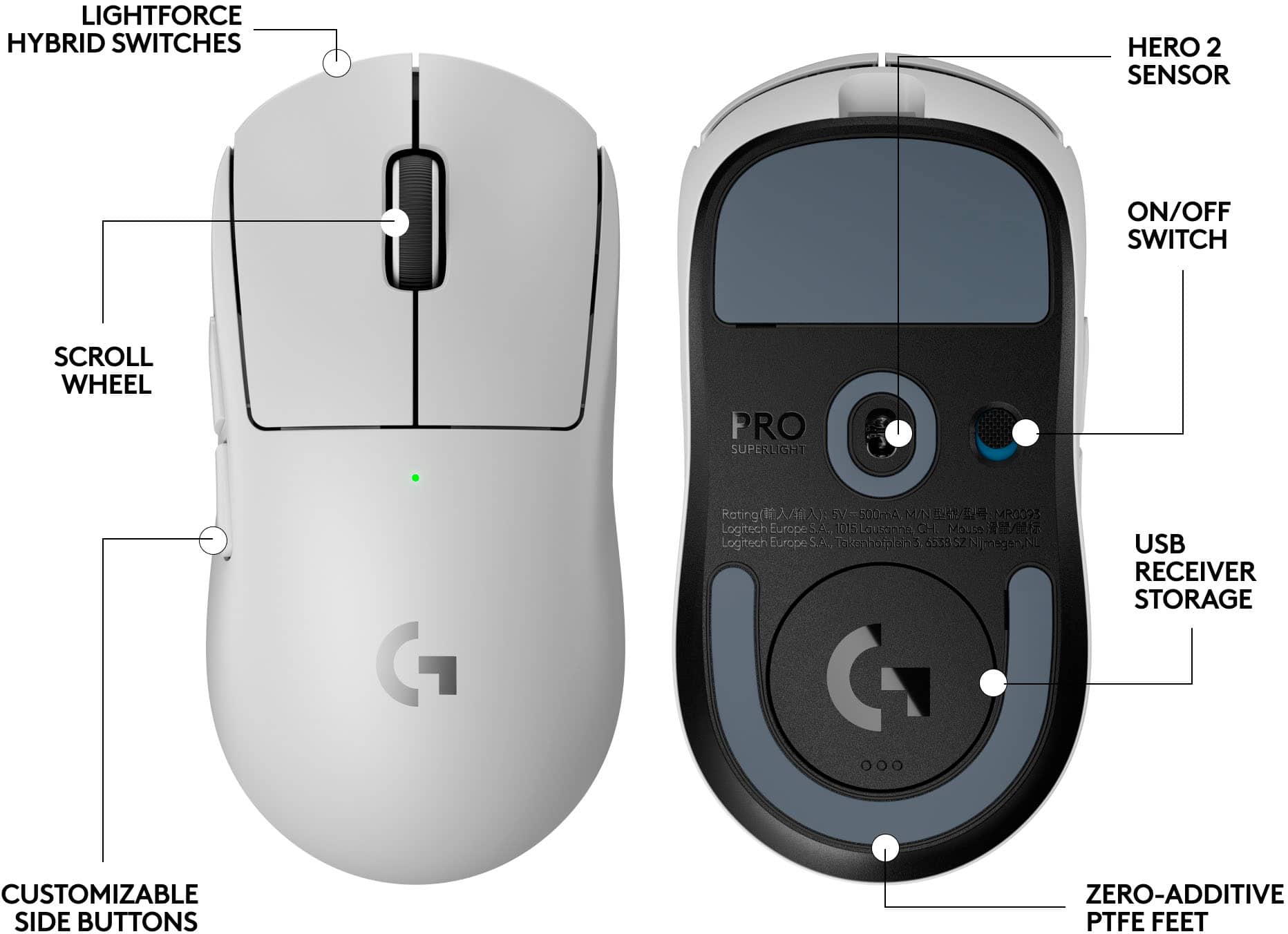 Logitech G Pro X Superlight 2 — Excelente — foto 4