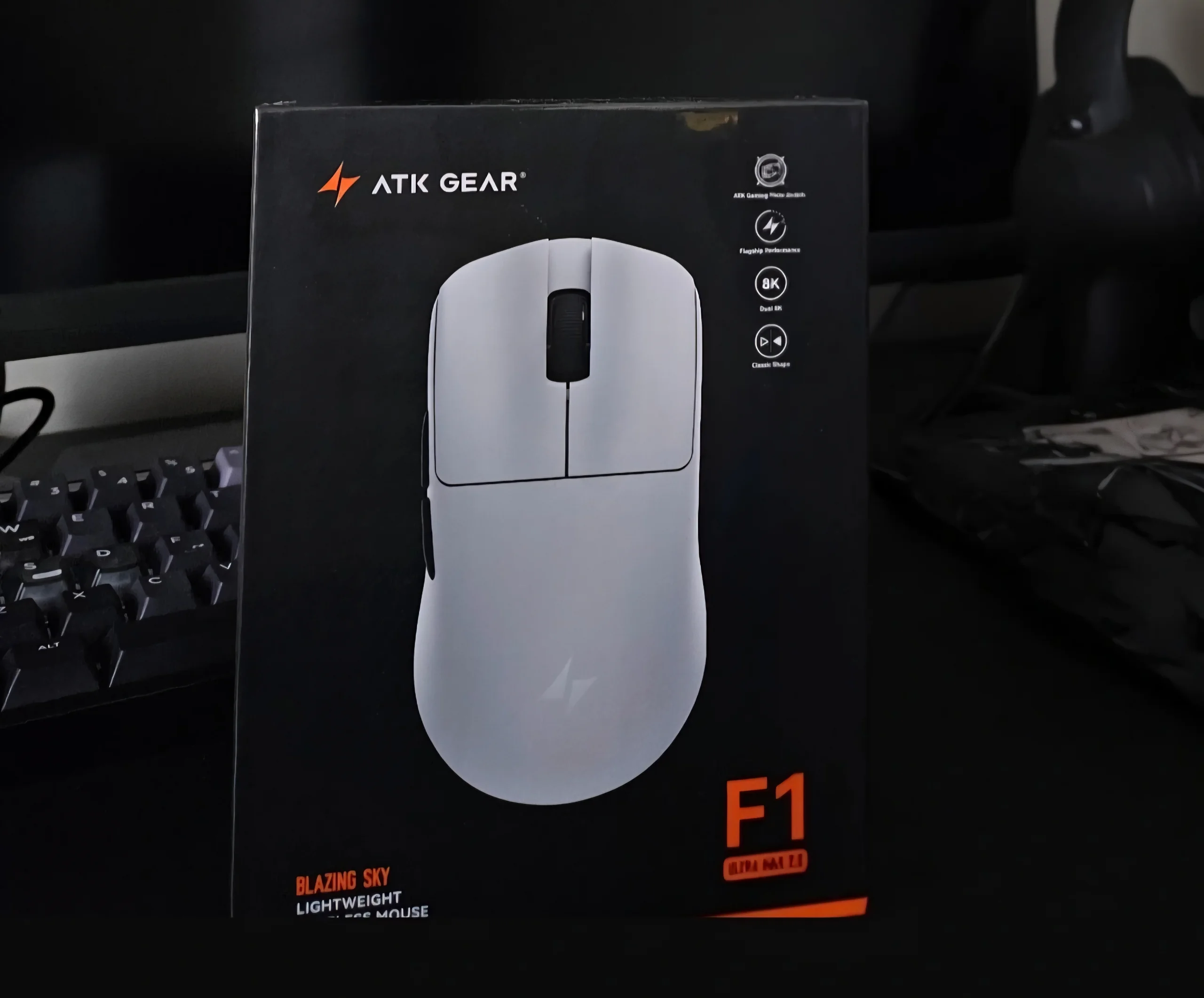 Mouse ATK F1 V2 Ultra Max, lacrado